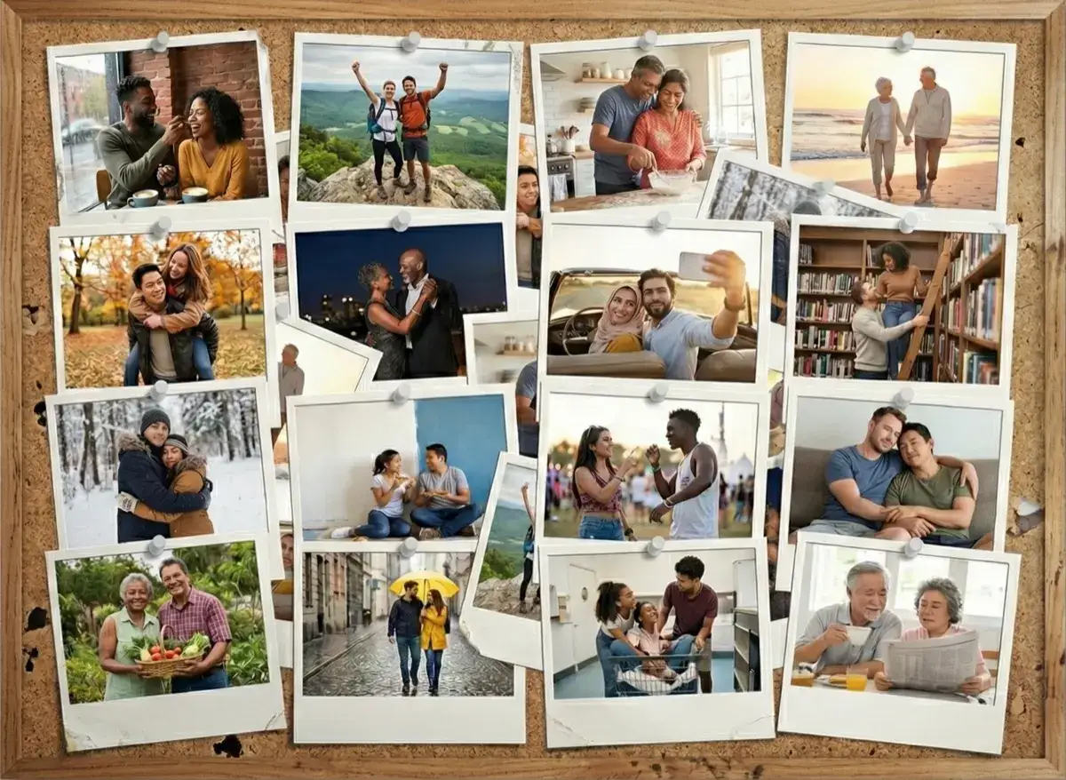 Couple who matched on values